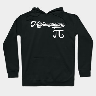 Mathematicians Retro Baseball Style - Pi Hoodie